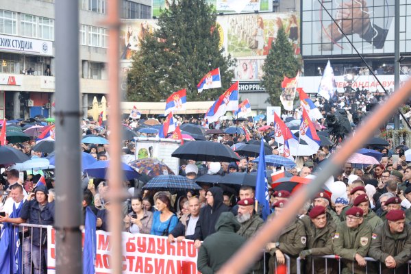Predizborni skup Aleksandra Vučića
