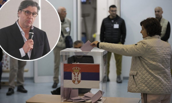 VIDEO Bodiroga među prvima na biralištu: Slavni košarkaš otvoreno stao uz studente
