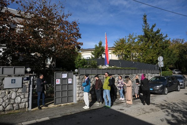 Izbori u Srbiji: Pogledajte kakva je izlaznost u Zagrebu
