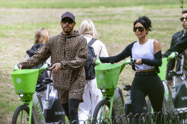 Lewis Hamilton i Kim Kardashian