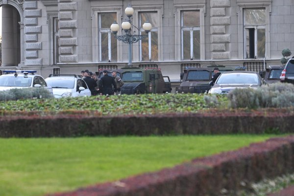 Vozila za razbijanje demonstracija u Beogradu
