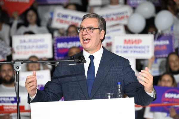 Još prije desetak dana ovako je izgledao Aleksandar Vučić