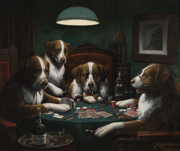 Cassius Marcellus Coolidge, “A Pat Hand,”
