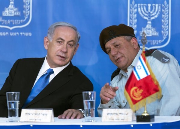 Benjamin Netanyahu i Gadi Eisenkot 2015.