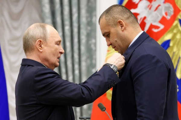 Vladimir Putin i Umar Kremlev