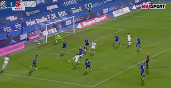 Šok na Maksimiru! Pogledajte grešku obrane Dinama i krasan gol Rijeke