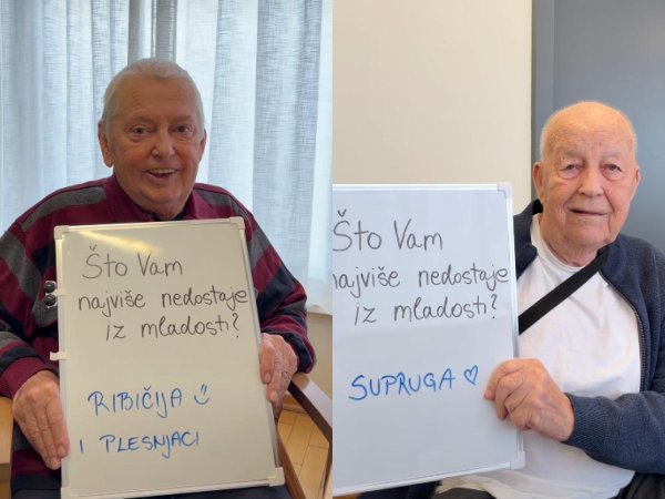 Što vam najviše nedostaje iz mladosti? Iskreni odgovori iz jednog doma za starije mnoge su dirnuli do suza