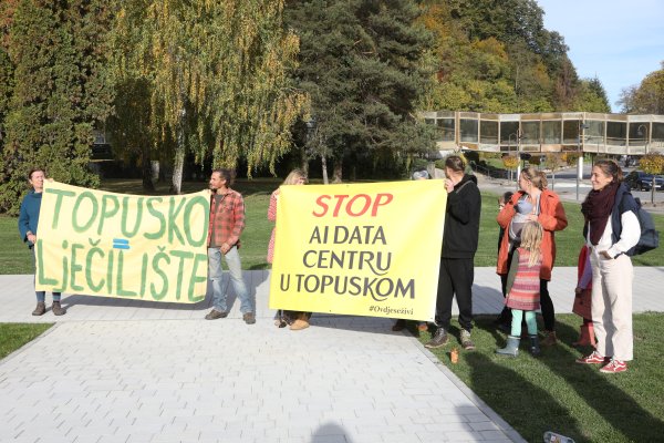 Transparent protiv data centra u Topuskom