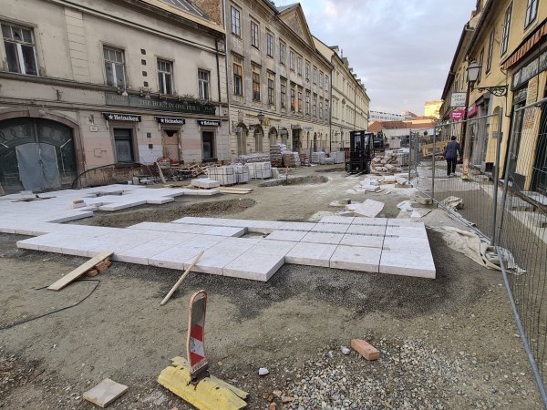 FOTO Zagreb dobiva novu pješačku oazu: U Staroj Vlaškoj već se vide prve promjene