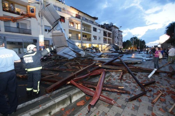 Nevrijeme u Velikoj Gorici