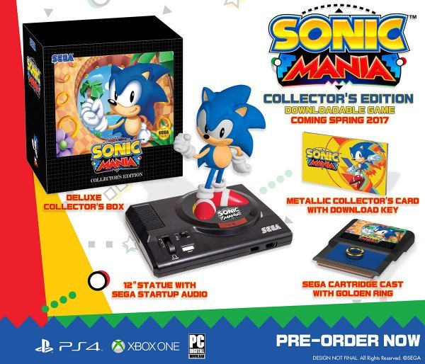 Sonic Mania izdanje za kolekcionare Sega