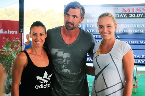 Goran Ivanišević, Donna Vekić, Flavia Pennetta 