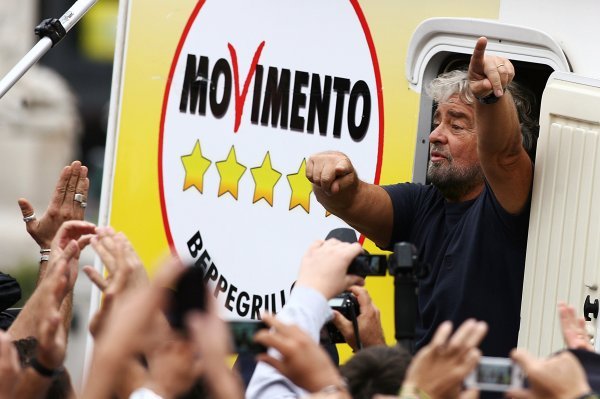 Beppe Grillo, predsjednik pokreta Pet zvijezda