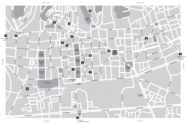 Mapa Zagrebačkog vikenda galerija Facebook