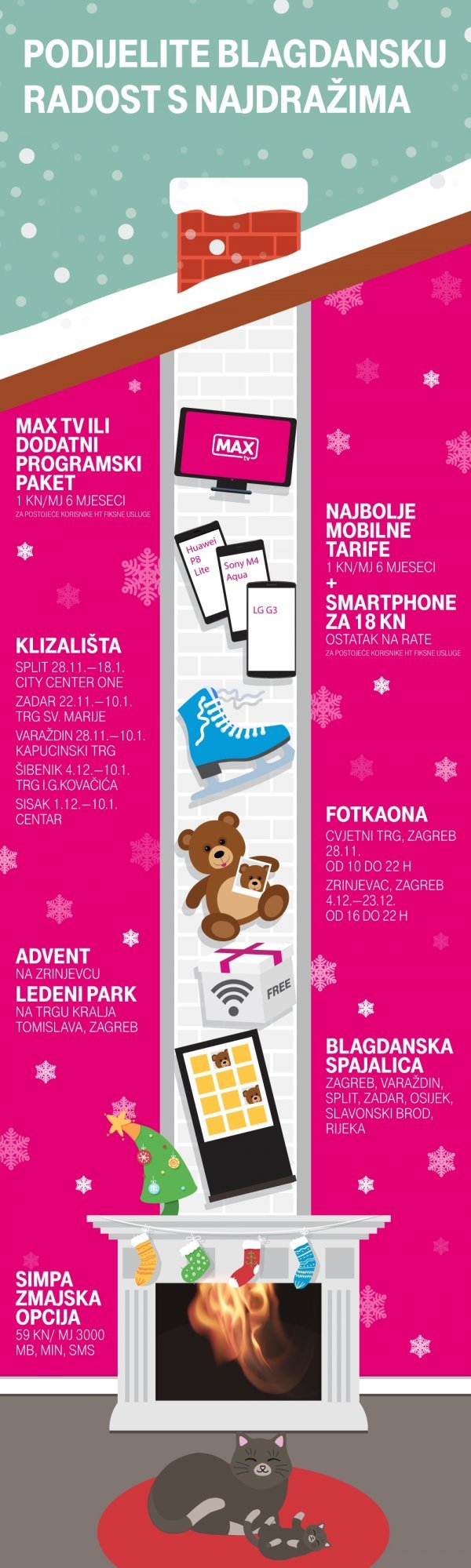 Podijelite blagdansku radost s najdražima Hrvatski Telekom