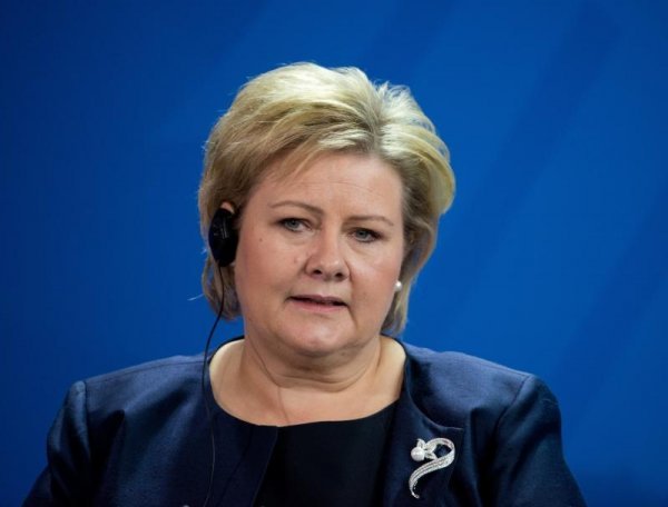 Erna Solberg , premijerka Norveške