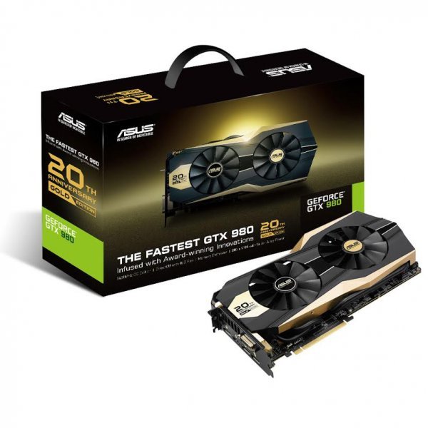 Asus GTX 980 20th Anniversary Gold Edition Asus
