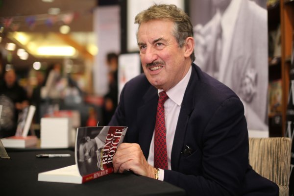 John Challis na promociji svoje knjige 'Biti Boycie'