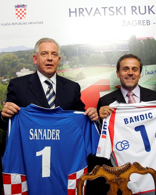 Ivo Sanader i Milan Bandić 