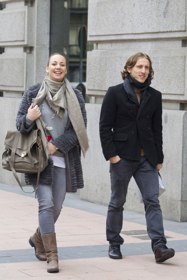 Luka Modrić i Vanja Modrić u šoping