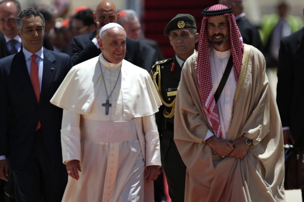 Papa Franjo u Jordanu