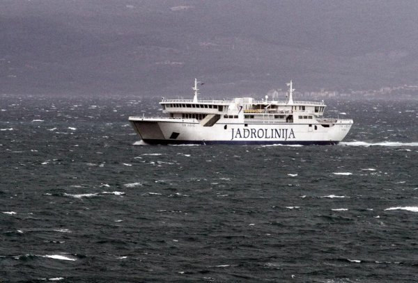 Split, jako jugo i obilna kiša (1)