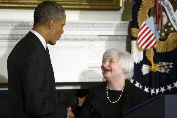 Barack Obama i Janet Yellen