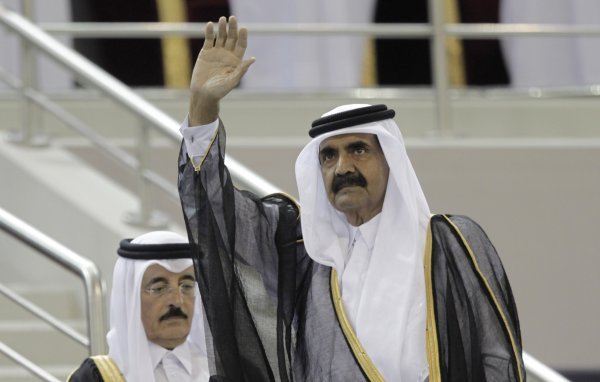 Katarski šeik Hamad bin Khalifa al-Thani 