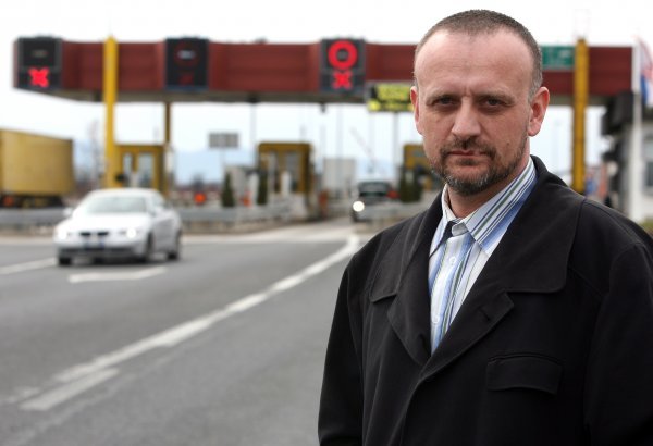 Predsjednik Nezavisnog cestovnog sindikata Mijat Stanić pozdravlja novi smjer Ministarstva prometa Autor:CROPIX/Danijel Soldo