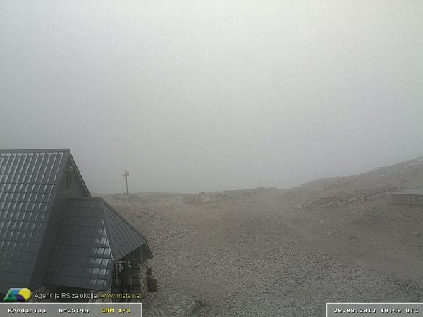 Zasnježilo na Triglavu