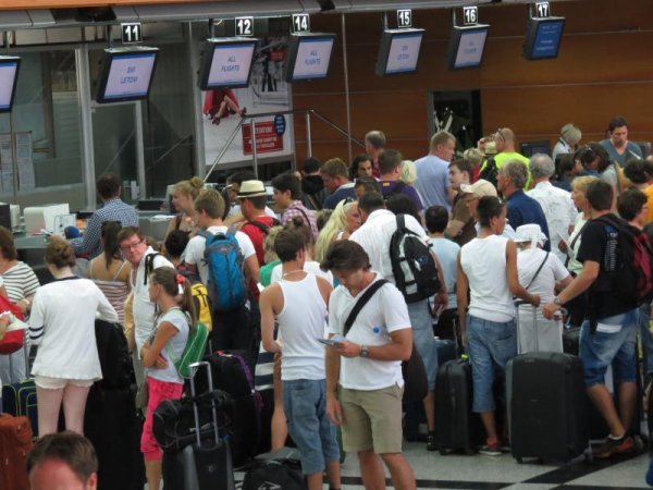 Ljetne gužve na splitskom aerodromu