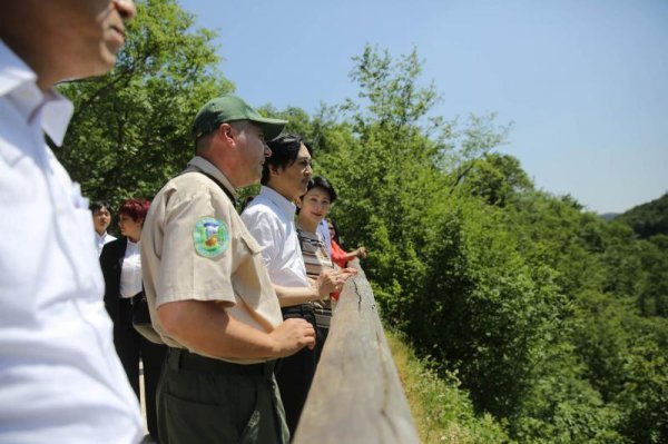 Japanski princ i princeza Akishino posjetili NP Plitvička jezera (1)