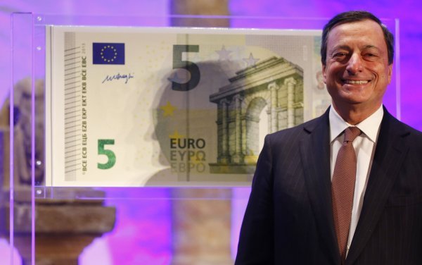 Mario Draghi euro