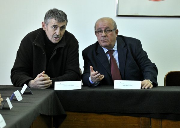 Đuro Matuzović (desno) najviše je rangirani optuženik za zločine u Orašju 