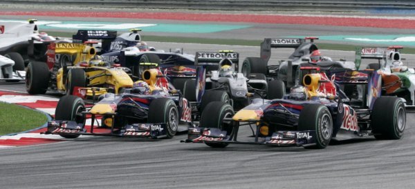 Sebastian Vettel i Mark Webber