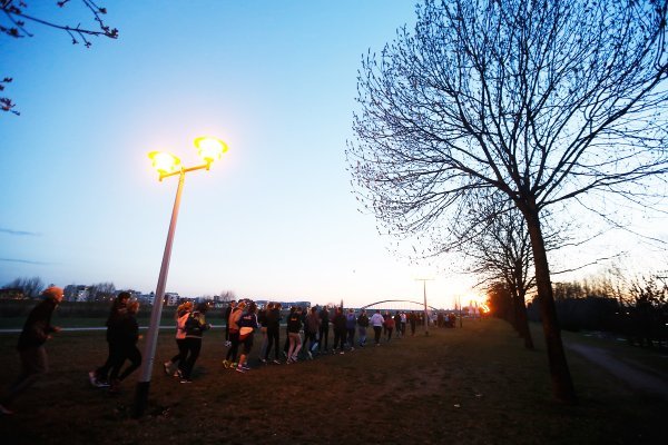 Trčaona u zagrebačkom sumraku