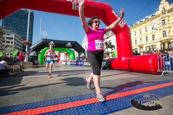 Snježana Rak, Zagrebački maraton 2016.