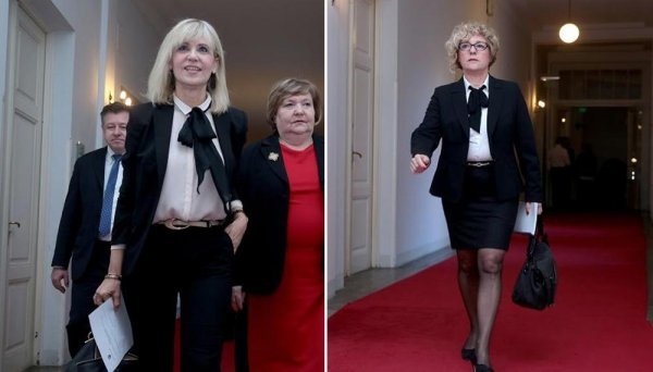 Ingrid Antičević Marinović i Gordana Sobol krajem prošle godine Pixsell