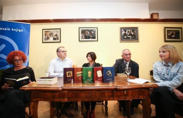 Anja Šovagović Despot , Zoran Maljković, Julijana Matanović, Pavao Pavličić i Josipa Kvasina Pixsell