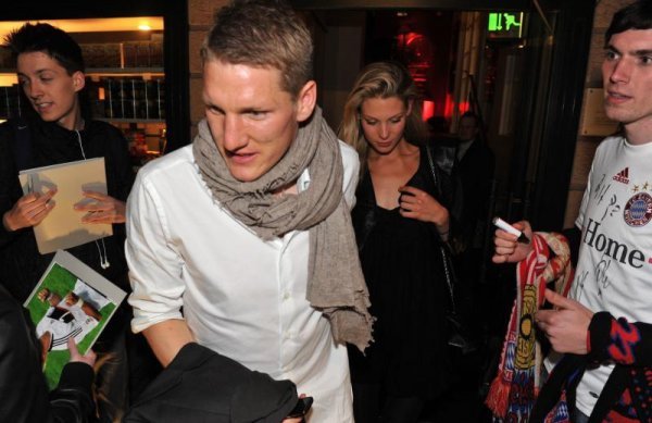 Bastian Schweinsteiger i Sarah Brandner