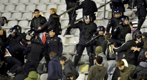 Torcida Poljud policija 