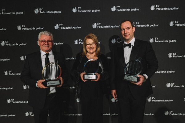 Dobitnici prošlogodišnje nagrade EY Poduzetnika godine