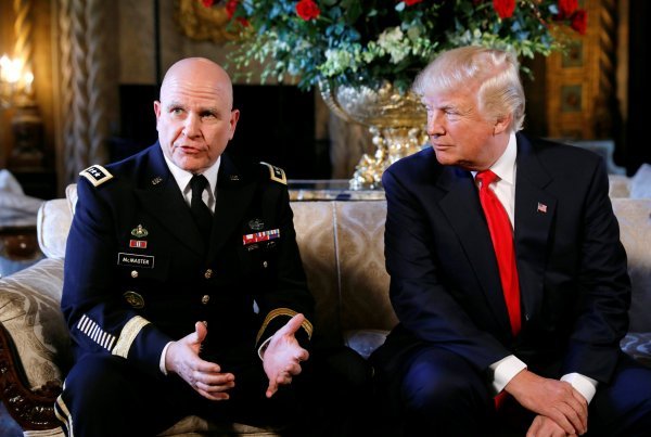 H.R. McMaster i Donald Trump