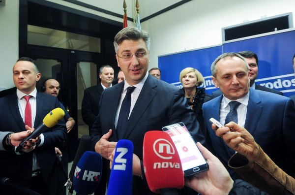 Andrej Plenković i Drago Prgomet