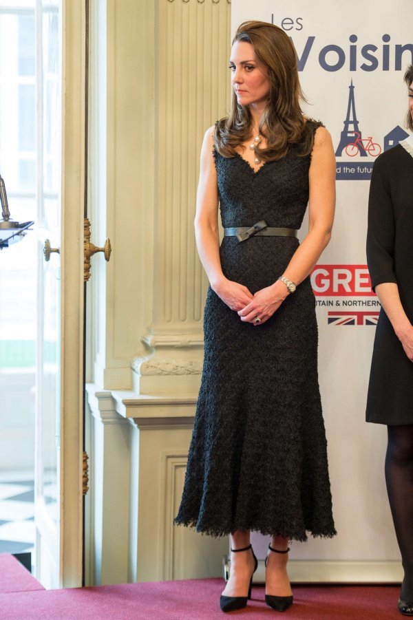 Kate Middleton u haljini brenda Alexander McQueen