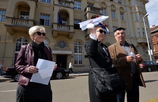 Čitanje poezije pred Ministarstvom kulture kao znak podrške Goranovom proljeću