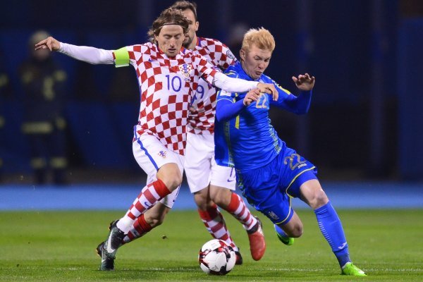 Luka Modrić i Viktor Kovalenko