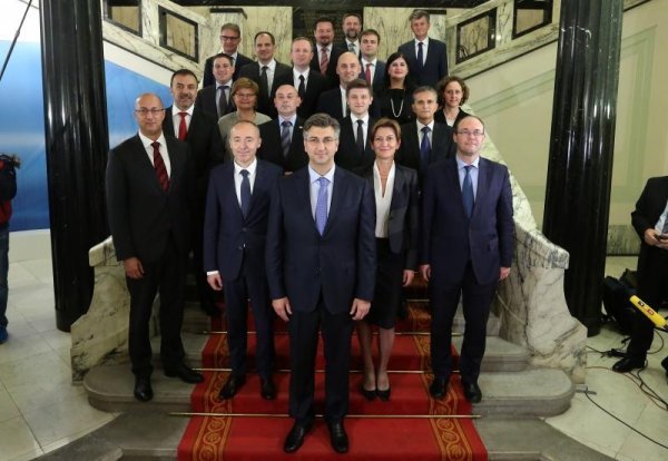 Nova Vlada RH pod vodstvom premijera Andreja Plenkovića Pixsell