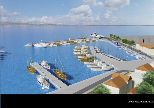 Dogradnja luke Bol - otok Brač