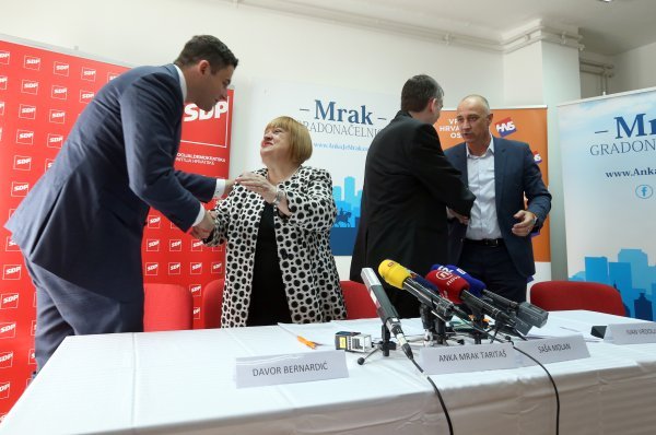 Davor Bernardić, Anka Mrak Taritaš, Saša Molan, Ivan Vrdoljak